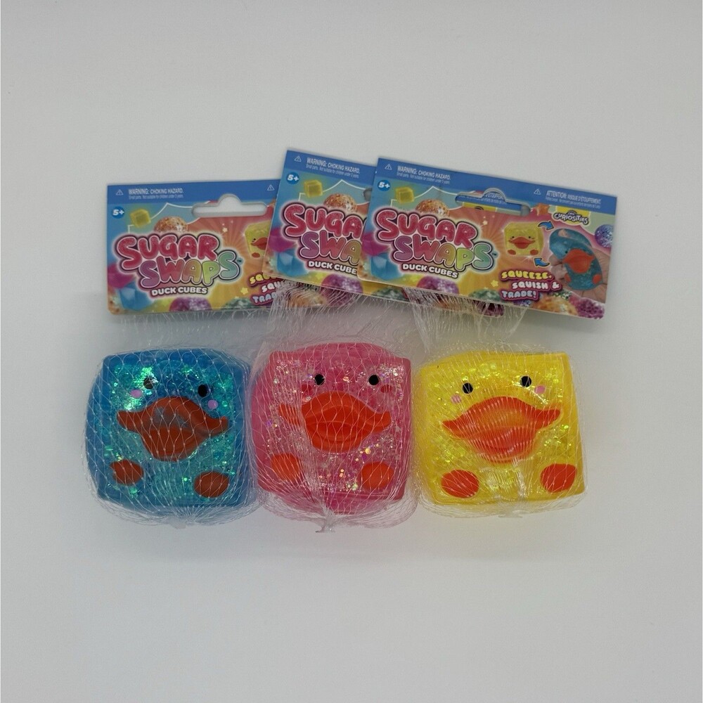 ORB Curiosities Sugar Swaps Duck Cubes Series 2 Squeeze Squish Mini 1 PC